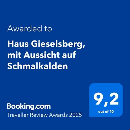 Haus Gieselsberg, Mit Aussicht Auf * Schmalkalden